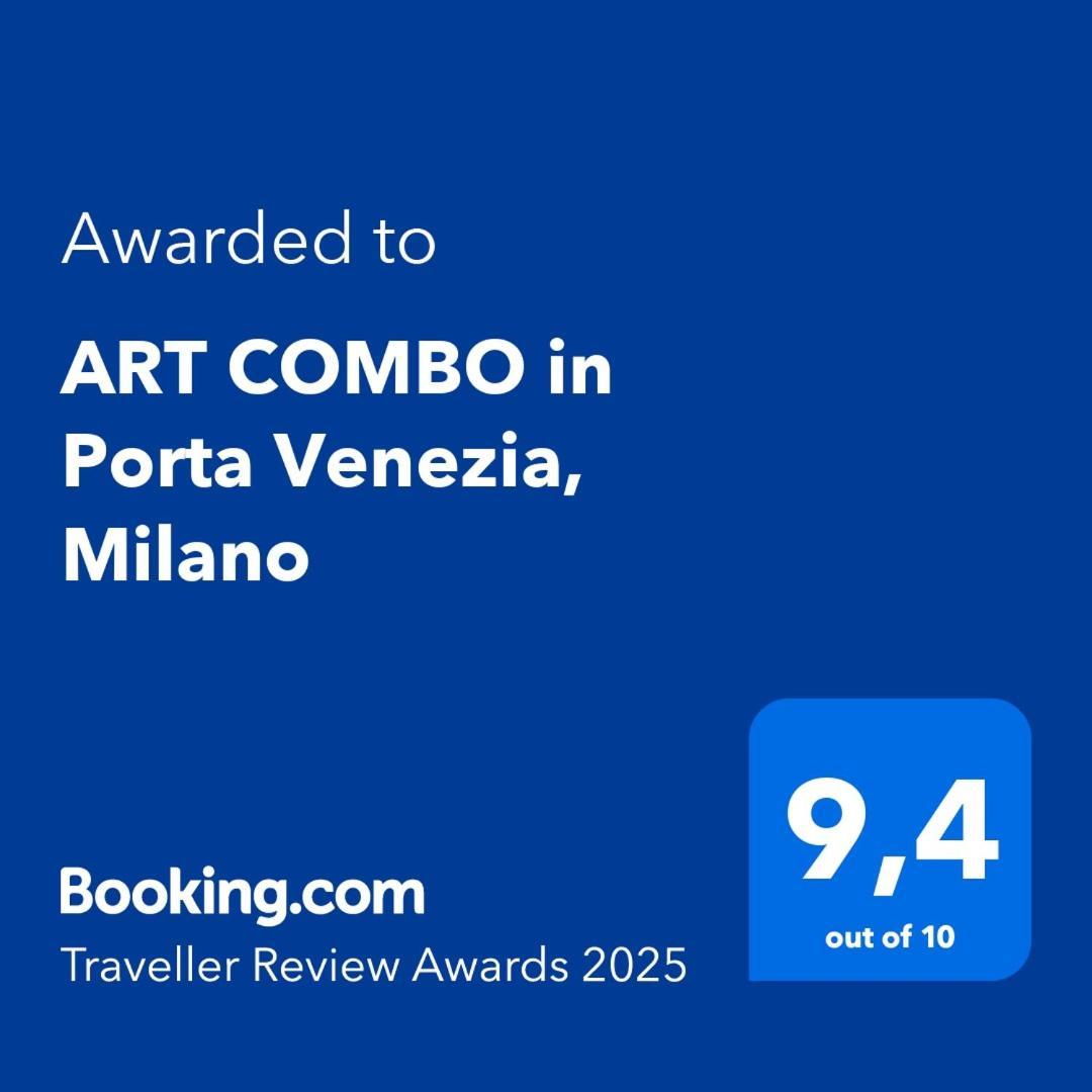Art Combo In Porta Venezia, Milano Daire Dış mekan fotoğraf